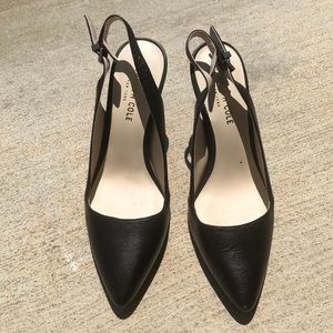 Kenneth Cole Leather Sling backs